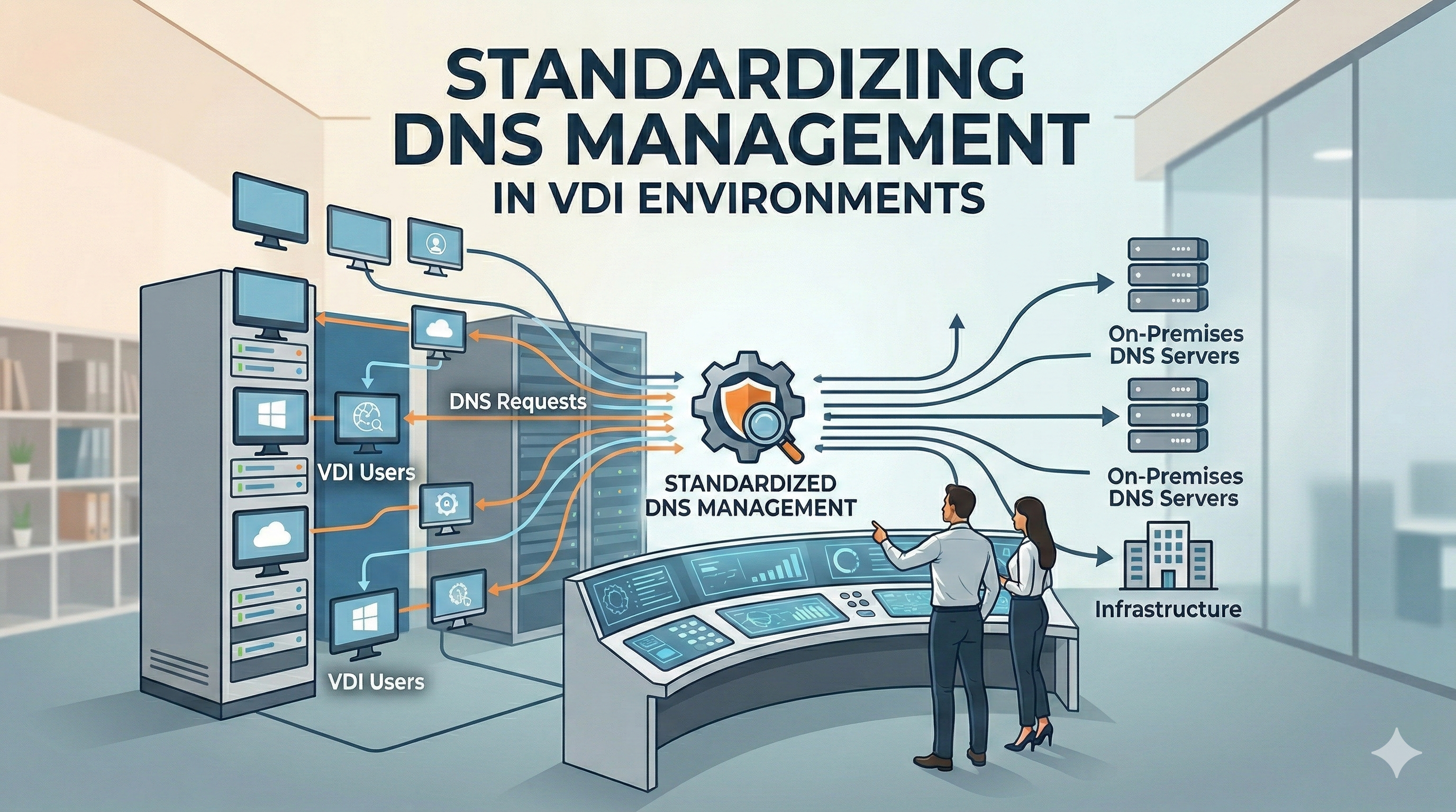 Standardizing DNS Management in VDI Environments